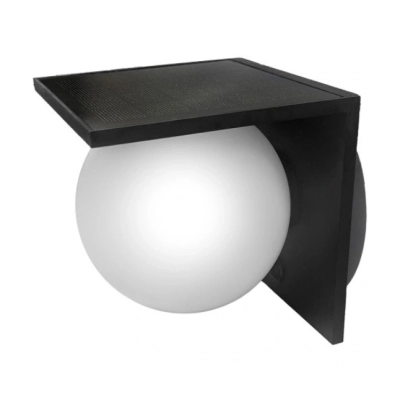 $ KINKIET LED SOLAR 1000lm PIR SPHERE